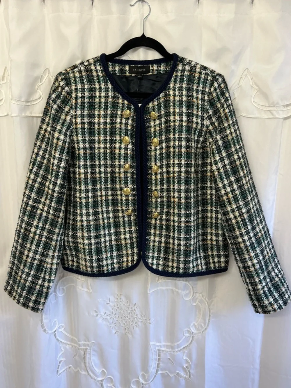 Talbots nwt contrast